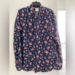Men’s Gap Floral Print Button Down Shirt